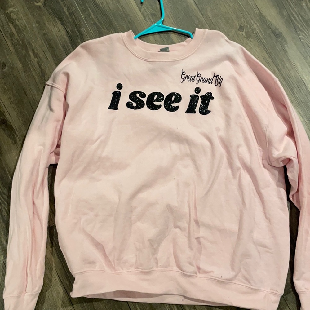 Sorority big little reveal sweatshirt … Ariana grande idea